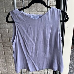Lavender Sleeveless Women's Top